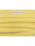 Poplin Fabric Check Yellow - Testa 1919