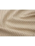 Jacquard Fabric Broken Stripes Cream Green - Siena