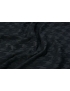 Matelassè Fabric Pied de Poule Black