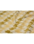 Mtr. 1.50 Jacquard Wool Fabric Pied de Poule Mustard