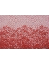 Jacquard Fabric Wool Chevron Red