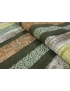 Mtr. 1.50 Jacquard Fabric Wool Blend Green