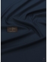 Pure Silk Raincoat Fabric Dark Blue Tessitura di Novara