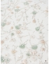 Embroidered Tulle Fabric Floral Silk White Pale Pink Mist Green