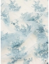 Embroidered Tulle Fabric Floral Pale Blue