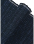 Tessuto Chanel Blu Scuro Nero Viola