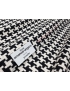 Interwoven Outerwear Fabric Pied de Poule Black White Emanueln Ungaro