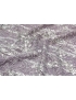 Sequinned Lace Fabric Lilac-Grey